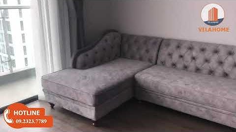 🌺MẪU SOFA GÓC NỈ ĐẸP PHONG CÁCH TÂN CỔ ĐIỂN ĐỂ NHÀ CHUNG CƯ