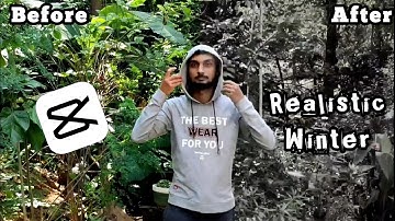 How to create REALISTIC WINTER Scene using CapCut | VnP Editor