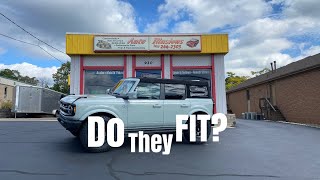 Can you fit 35s on a stock '21 Ford Bronco?? by PIPSBURGH VIEWS 39,618 views 2 years ago 12 minutes, 1 second