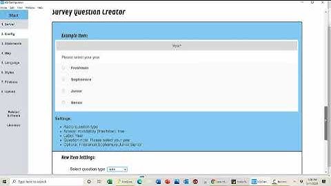 EQ Configurator setup of Easy HTMLQ 2.0 (before statements) - Part 2 of series