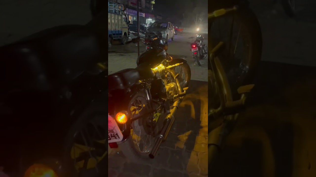 Best led headlight for bullet | bullet engine lights | bullet modified | 