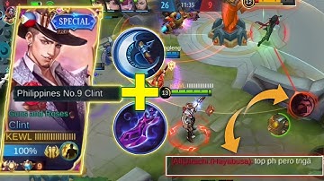 CLINT BUFF BEST ITEM BUILD IN GOLD LANE 2021 🔥 | TOP PH CLINT GAMEPLAY! | MLBB