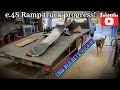 e.48 the Square body Ramp Truck starts getting the bed redone!