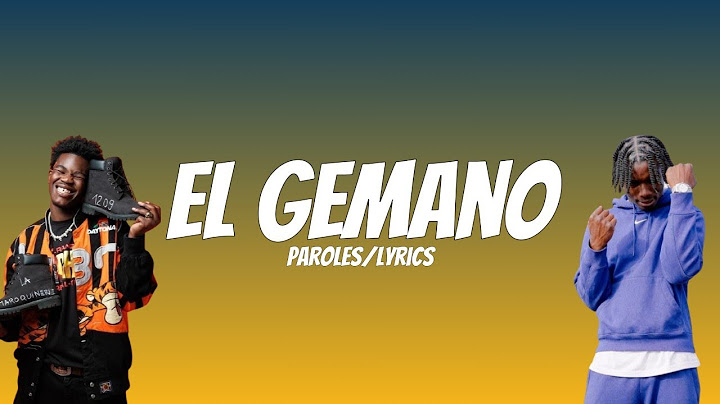 Genezio -  EL GEMANO ft La Mano 1.9 (Paroles/Lyrics)