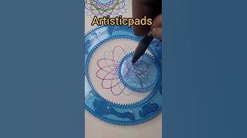 #short #satisfying #spirograph #spiroart #art #spirography #oddlysatisfying #relaxing #drawing