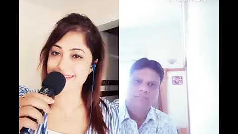 Ham tare bin kahi rah nahi pate karaoke song by Ma...