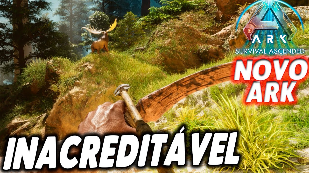 INACREDITÁVEL NO NOVO ARK - ARK SURVIVAL ASCENDED ASA #04 - YouTube
