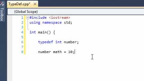 C++ Programming | Typedef | Tutorial