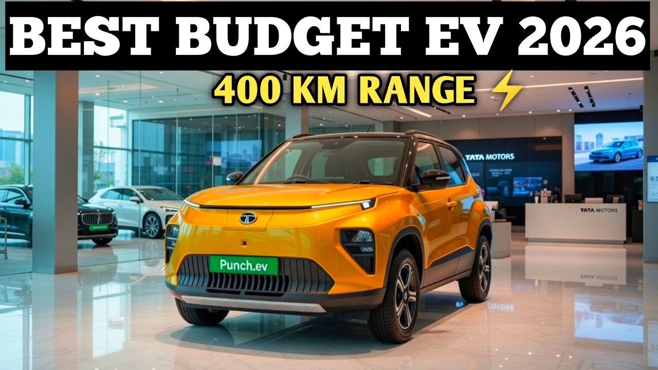 Самый дешевый электрический внедорожник в Индии? Полный обзор Tata Punch EV 2026 ⚡