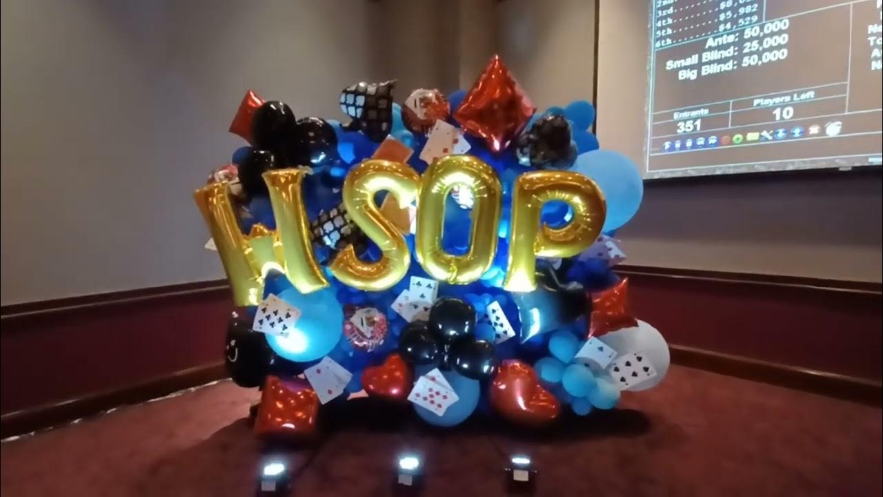 Hard Rock WSOP Ring Event Walk Thru from Tournment to Cash Games at the