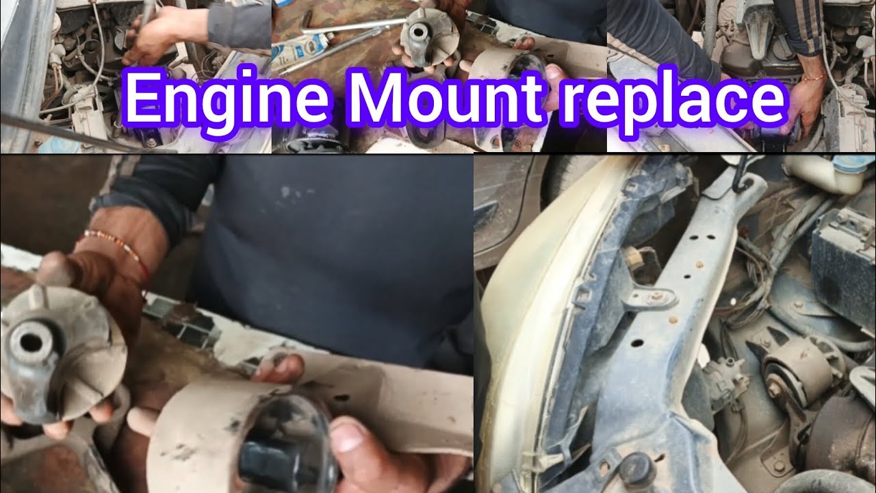 Maruti wagon r K series body mein vibration engine Mount replace