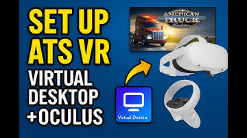 🚛 How To Play ATS in VR with Virtual Desktop | Oculus Quest 3 Setup Tutorial