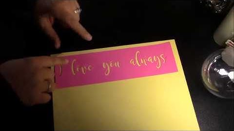 Cricut - Reusable stencil keeping the center of the letters attached