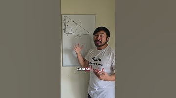 Proving a 3-4-5 right triangle has a circle with area pi inscribed in it