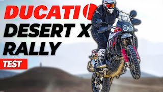 New DUCATI Desert X RALLY review