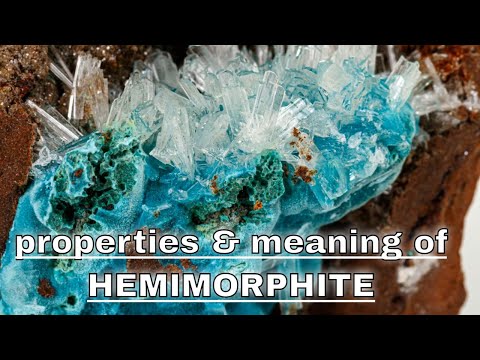 Vidéo: Où trouve-t-on l'hémimorphite blanche ?