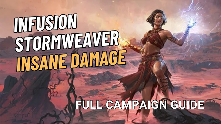 Infusion Stormweaver Full Leveling Guide | Path of Exile 2 | 0.4