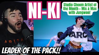 NI-KI (of ENHYPEN) - Studio Choom Artist of the Month + Jungwon & Ni-Ki Mix & Max Reaction!