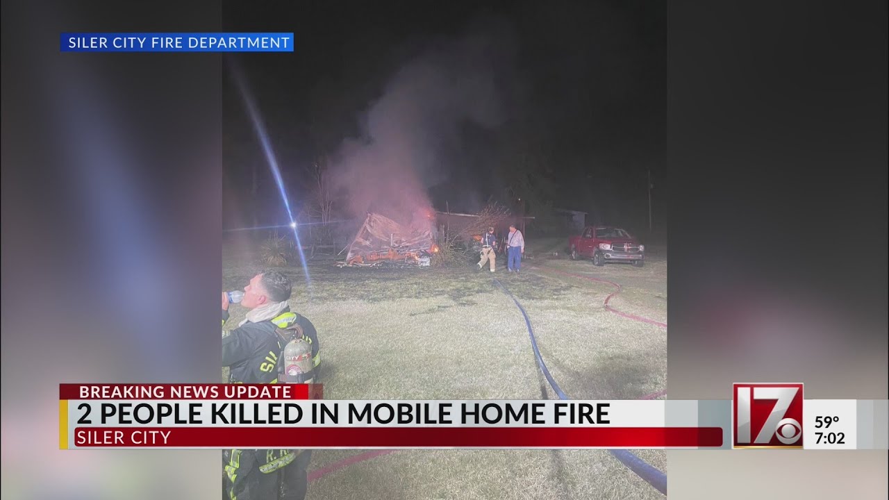 Two die in Chatham County house fire near Siler City - YouTube