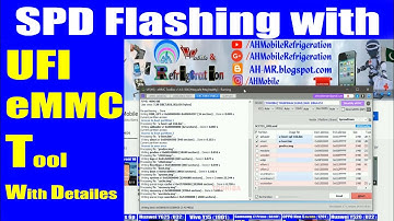 SPD (PAC File Flashing) with UFI Box eMMC Tool | Urdu Hindi