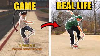 Developing the Tony Hawk Special Tricks in REAL LIFE