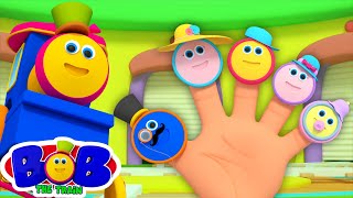 Bob The Train Finger Family Song | Train Family Fun Song + More Nursery Rhymes & Kids Songs