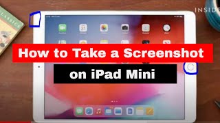 How to Take a screenshot on iPad mini 6: Screenshot on iPad Mini 2021