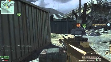 [MW3] 危ない回線でフルPTさんと戯れる ＠ Ground War DOM in Interchange
