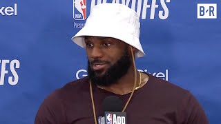 LeBron James Talks Avoiding Sweep, Game 4 Win vs. Nuggets | 2024 NBA Playoffs