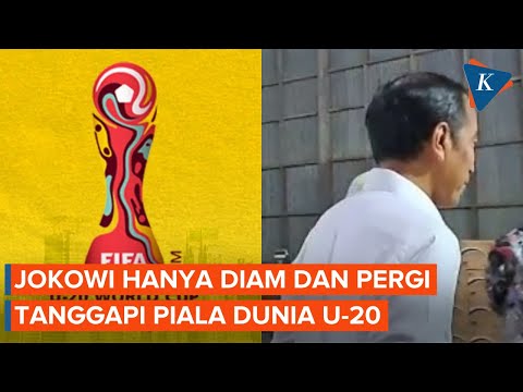 Respons Jokowi soal Indonesia Batal Jadi Tuan Rumah Piala Dunia U-20