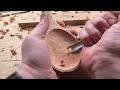 How to make a wooden spoon, wood carving