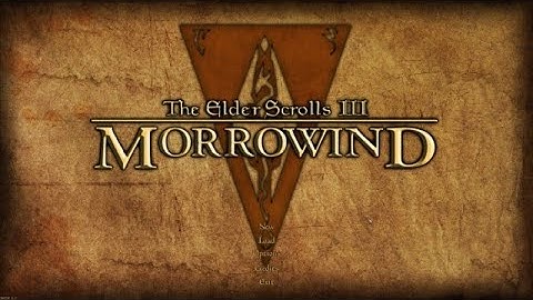 The Elder Scrolls III: Morrowind |1440p60| Longplay Full Game Main Quest Walkthrough No Commentary
