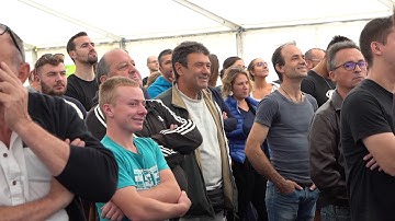 Beckers France celebrating