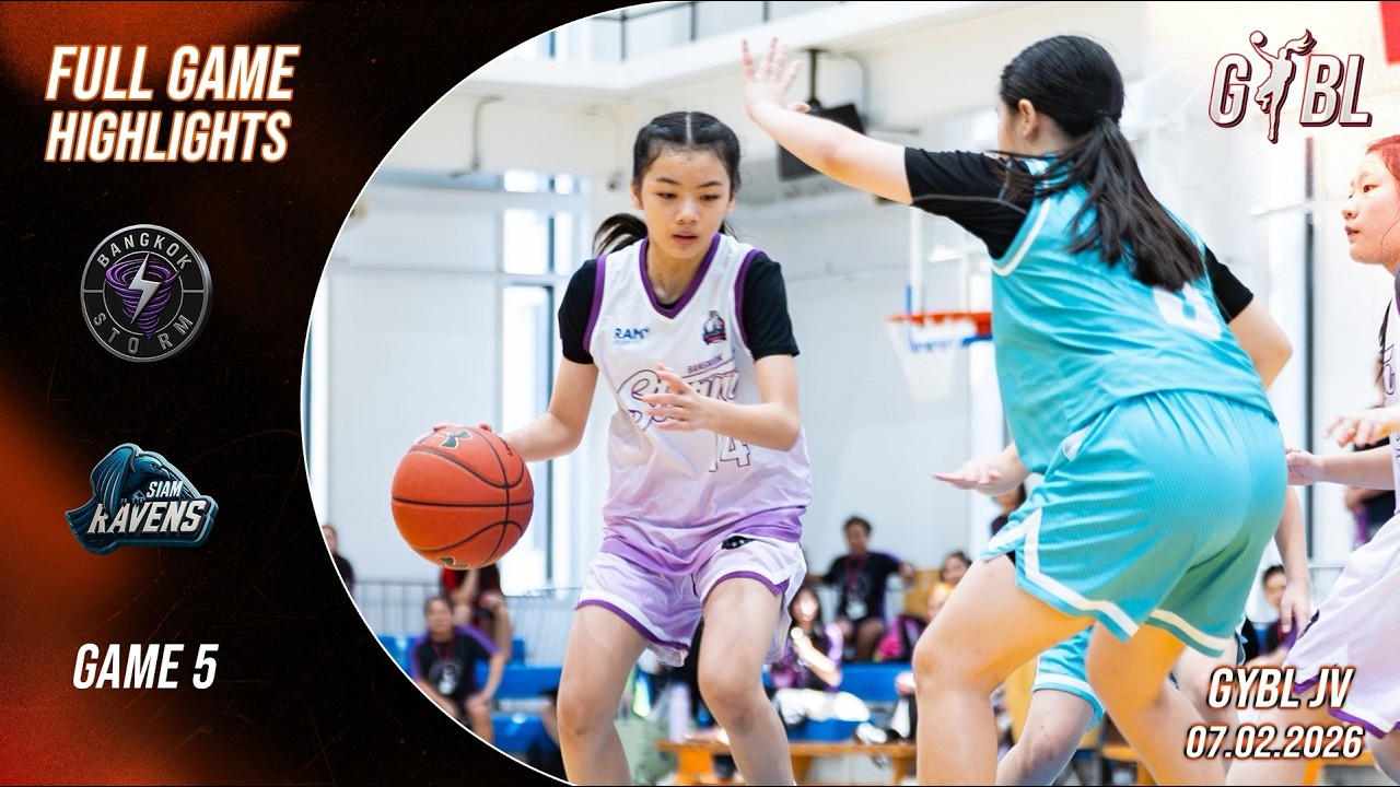 Bangkok Storm Vs Siam Ravens | Junior Varsity | GAME 5 Full Highlights | GYBL THAILAND SEASON 1