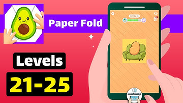 Paper Fold Level 21-22-23-24-25 Walkthrough