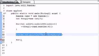 30   Java Programming Tutorial   30   Array Elements as Counters