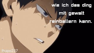 Haikyuu Szenen auf deutsch - 12 | Fast schon ein Tsukki Best Of