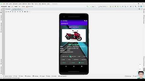 Android Studio Activity 3 Radio Button, Checkbox and Image View