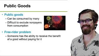 Chapter 7: Market Inefficiencies: Externalities and Public Goods - Private and Public Goods