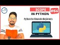 #64 Python Scope | Python Tutorials for Beginners