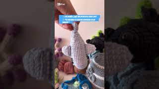 PECERA AMIGURUMI💦 #crochet #crochetpattern #knitting #yarn #handmade #amigurumi #diy #tejedoras