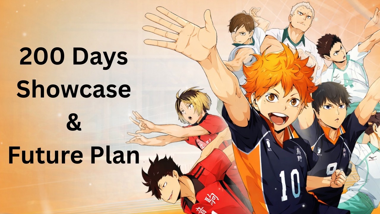 200 дней работы над проектом + планы на будущее - HAIKYU! FLY HIGH