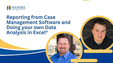 Reporting from Case Management Software and Doing your own Data Analysis in Excel®