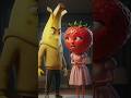 Strawberry and apple love story#mangostory #ai #aianimation #aivideo #aiviral #trending  #fruit
