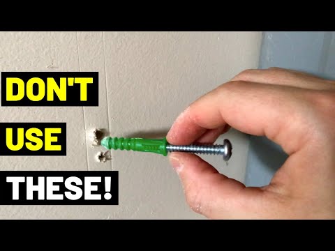 Don T Use Drywall Anchors Try This, How To Install Shelves Using Drywall Anchors