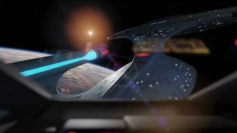 U.S.S. Enterprise-D Workbee Tour  | Teaser | A Star Trek Fan Animation