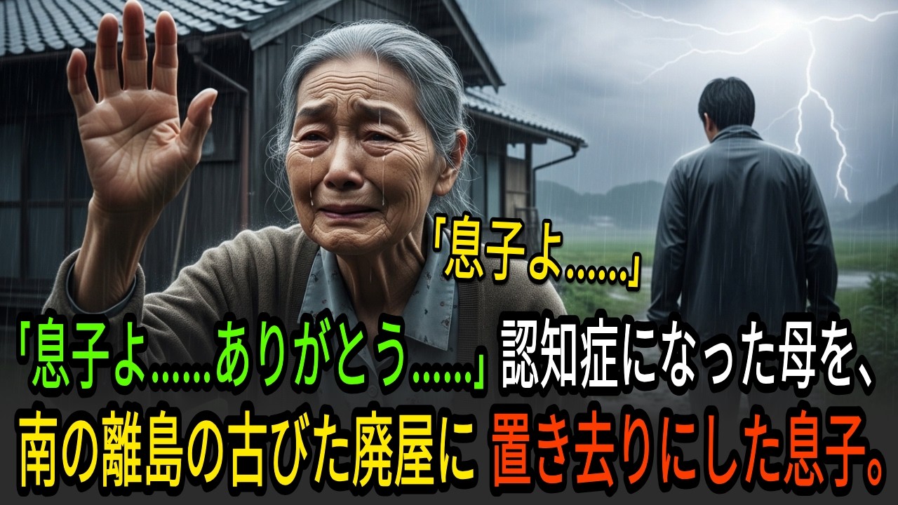 認知症になった母を、南の離島の古びた廃屋に置き去りにした息子。それなのに――母は、そんな息子に「ありがとう」と言った。｜実話｜感動する話｜オーディオブック