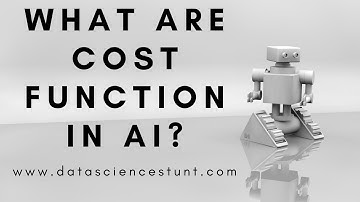 What are cost functions in AI? #shorts #ai #ml