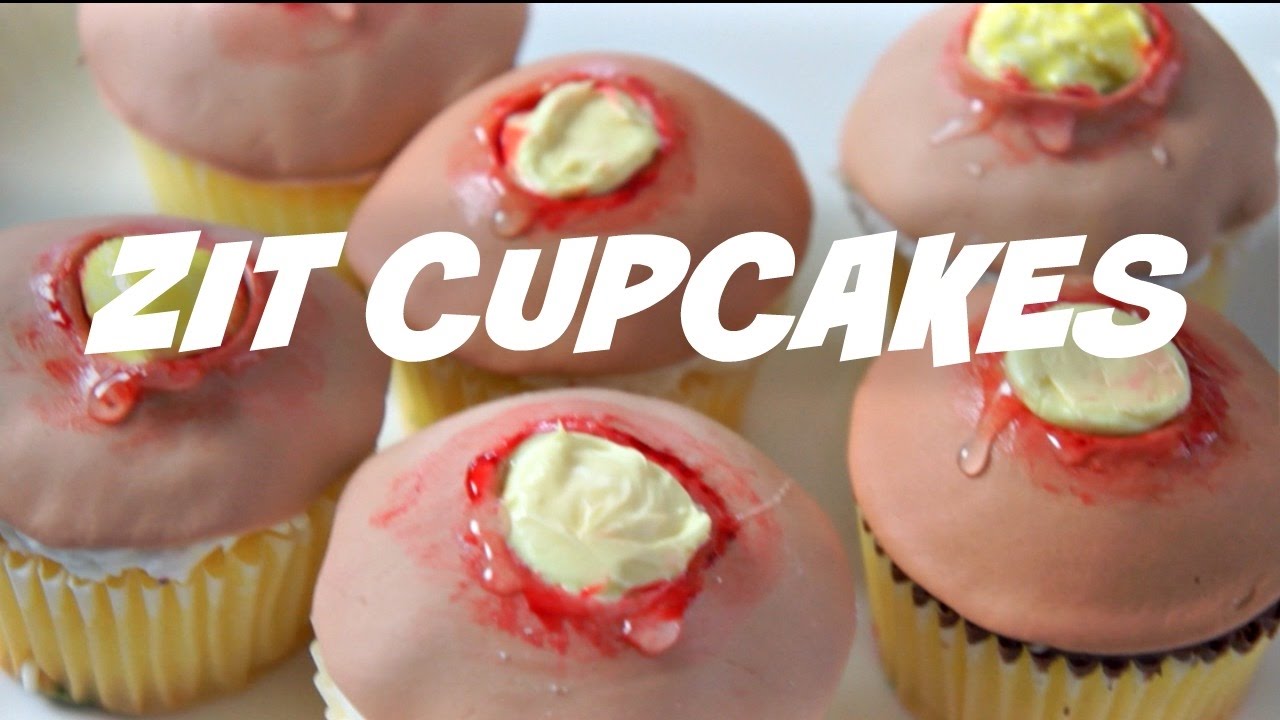 DIY Zit Popping Cupcakes -- Halloweeny Treats -- You Made What?! | emmymade