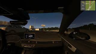AUDI RS5 - City Car Driving screenshot 1